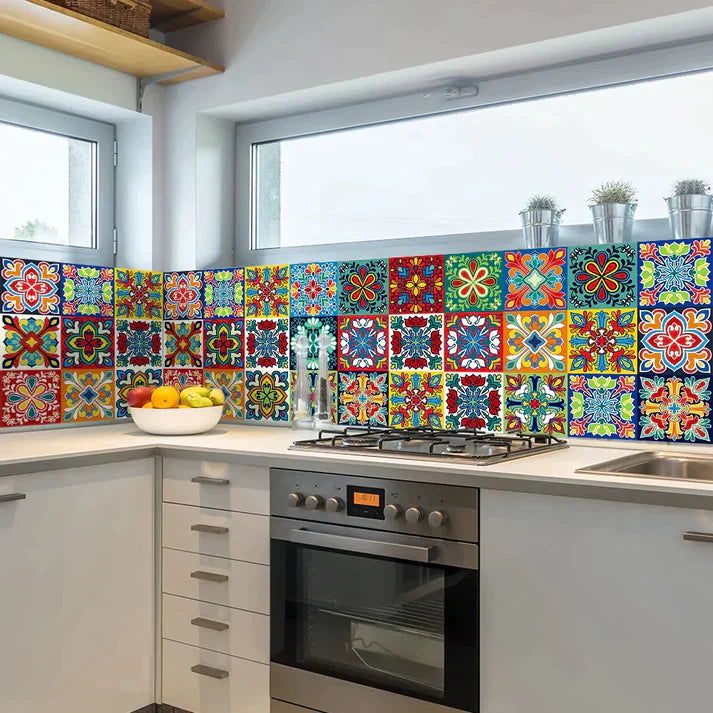 12 PCS Home Decor Tile Stickers