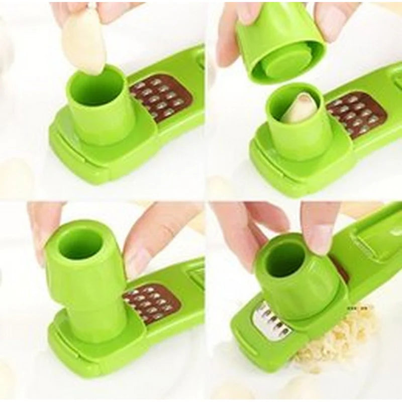 Multifunction Mini Garlic Grater – Compact Handheld Grating Tool for Garlic, Ginger, Cheese & Spices
