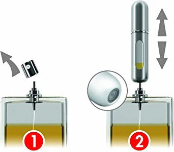 1Pcs 5ml Portable Mini Refillable Perfume Atomizer Bottle – Travel Spray Bottle