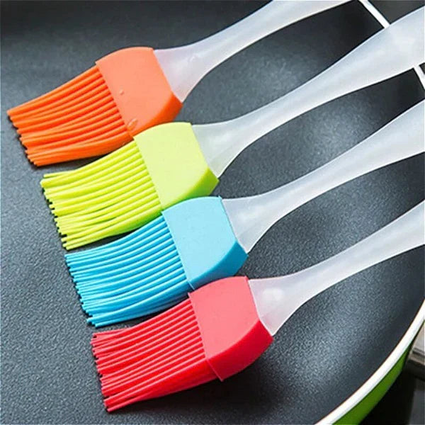 Silicone Oil Brush (17cm) – Heat-Resistant Basting Brush for Cooking, Grilling & Baking
