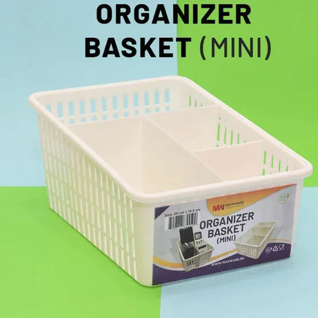 Plastic Basket for Kitchen – Mini Fruit & Vegetable Cabinet Organizer