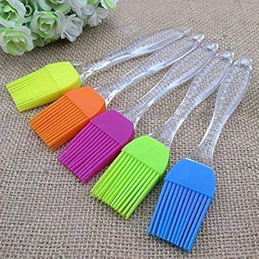 Silicone Oil Brush (17cm) – Heat-Resistant Basting Brush for Cooking, Grilling & Baking
