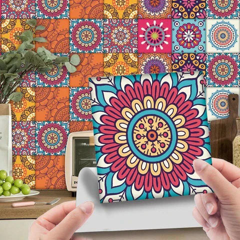 12 PCS Home Decor Tile Stickers