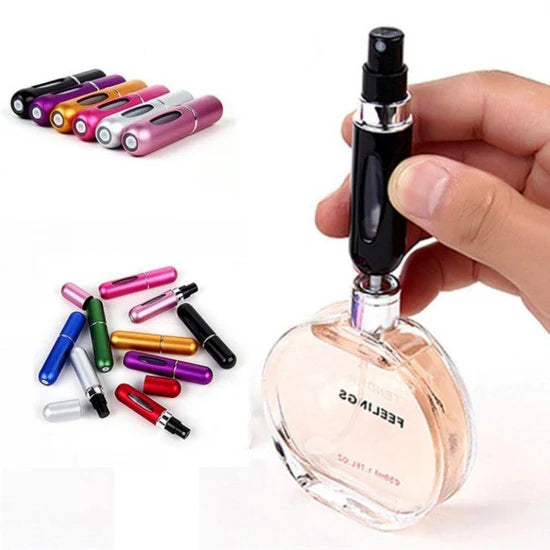 1Pcs 5ml Portable Mini Refillable Perfume Atomizer Bottle – Travel Spray Bottle