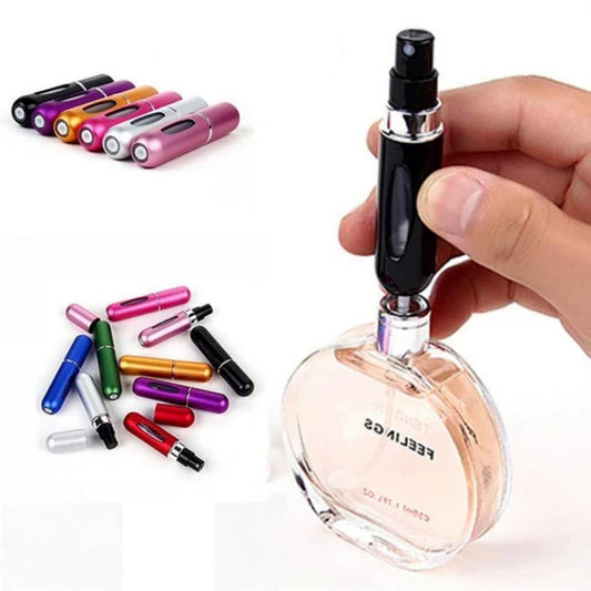 1Pcs 5ml Portable Mini Refillable Perfume Atomizer Bottle – Travel Spray Bottle