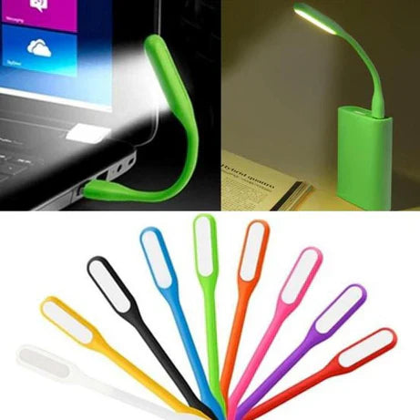 1Pc Flexible Mini USB LED Light Lamp for Laptop – Portable & Adjustable Keyboard Light