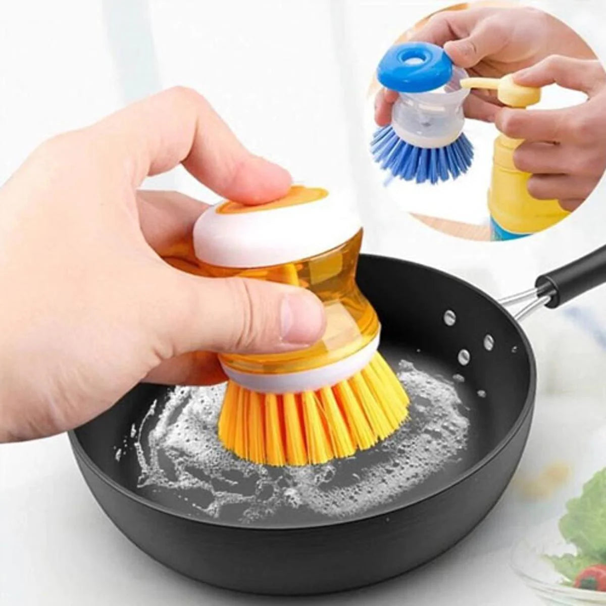Home Kitchen Washing Utensils Pot Dish Brush – Multi-Purpose Cleaning Brush