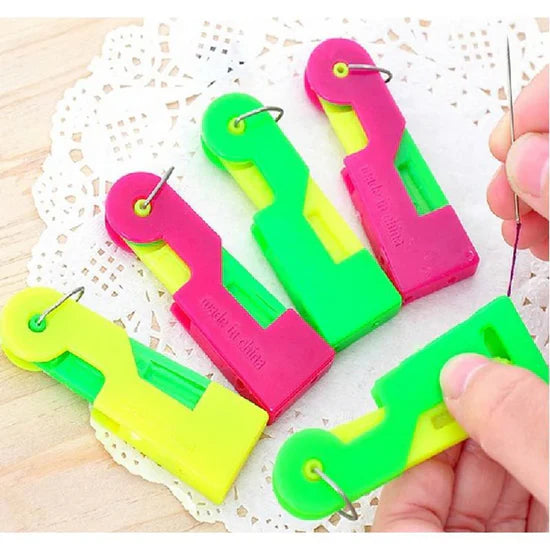 Automatic Needle Threader – DIY Stitch Insert Guide for Sewing & Crafts