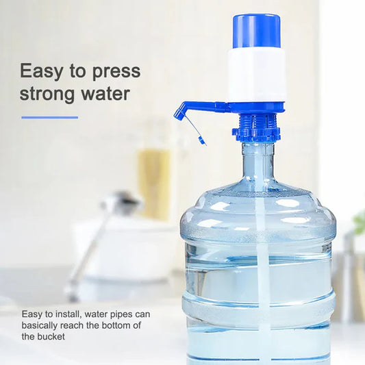 Manual Water Pump Dispenser – Hand Press Bottle Pump for 19L Water Bottles