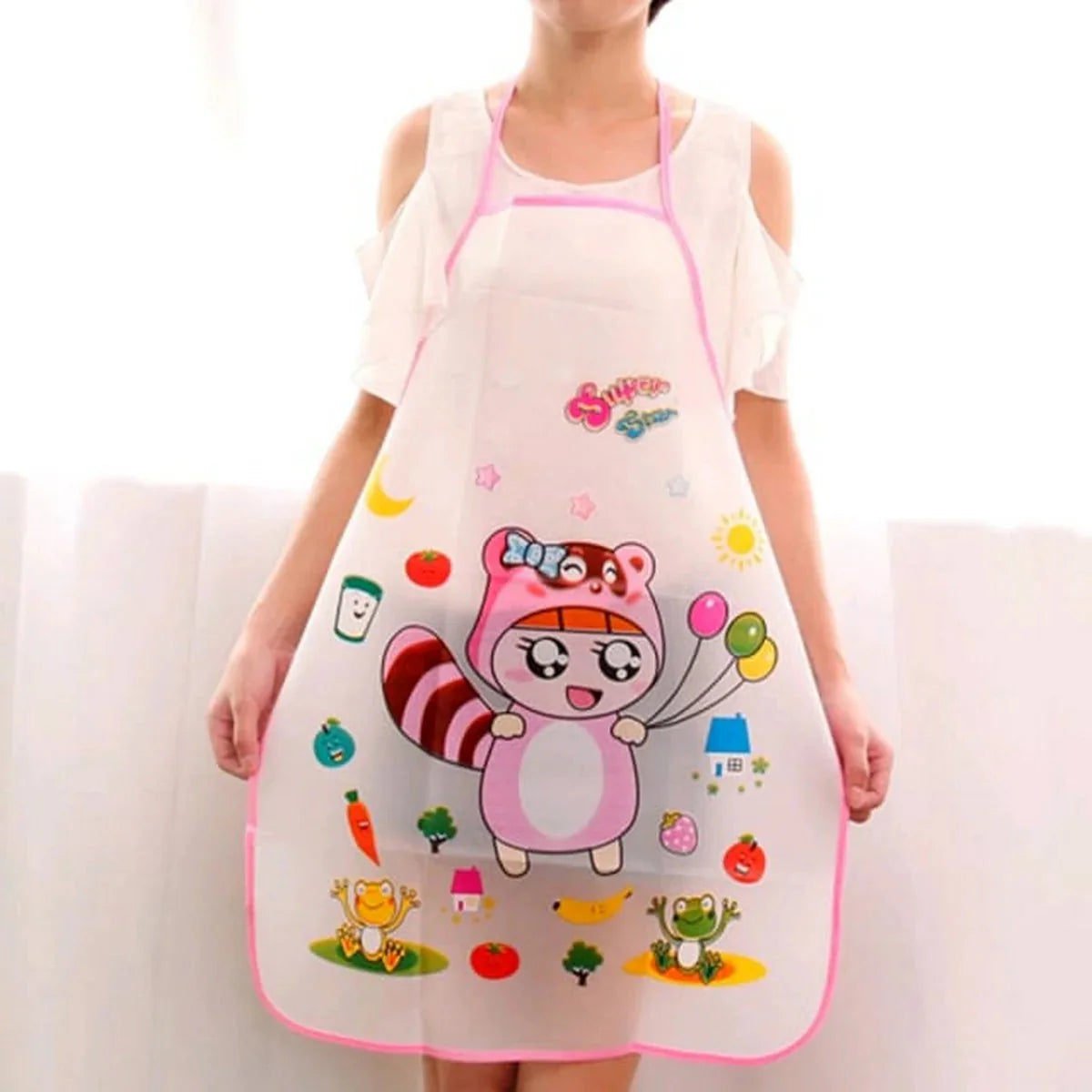 Waterproof Sleeveless Apron – Durable Kitchen & Craft Apron for Mess-Free Cooking & Cleaning